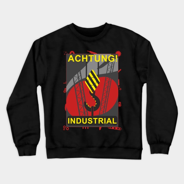 Industrial music Crewneck Sweatshirt by FAawRay